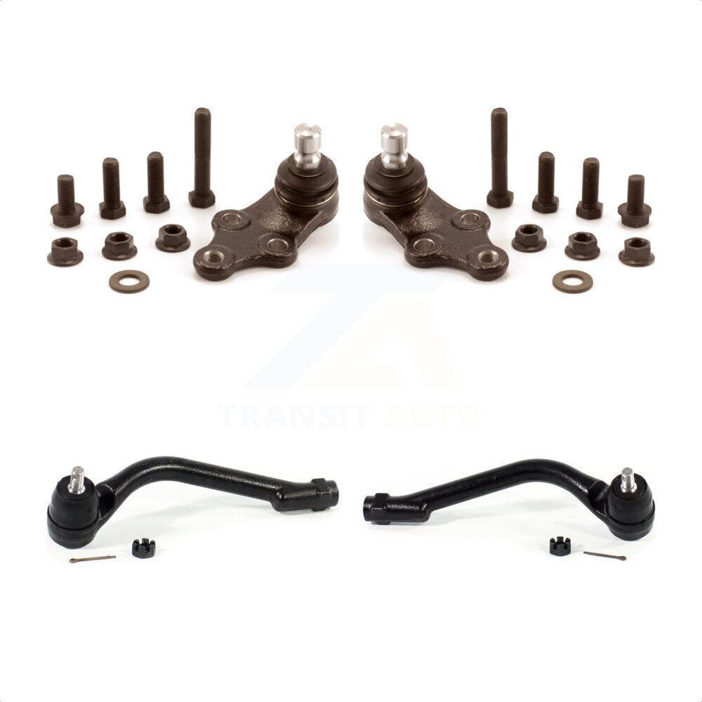 Front Suspension Ball Joint And Tie Rod End Kit For 2017-2018 Hyundai Santa Fe Sport KTR-103005