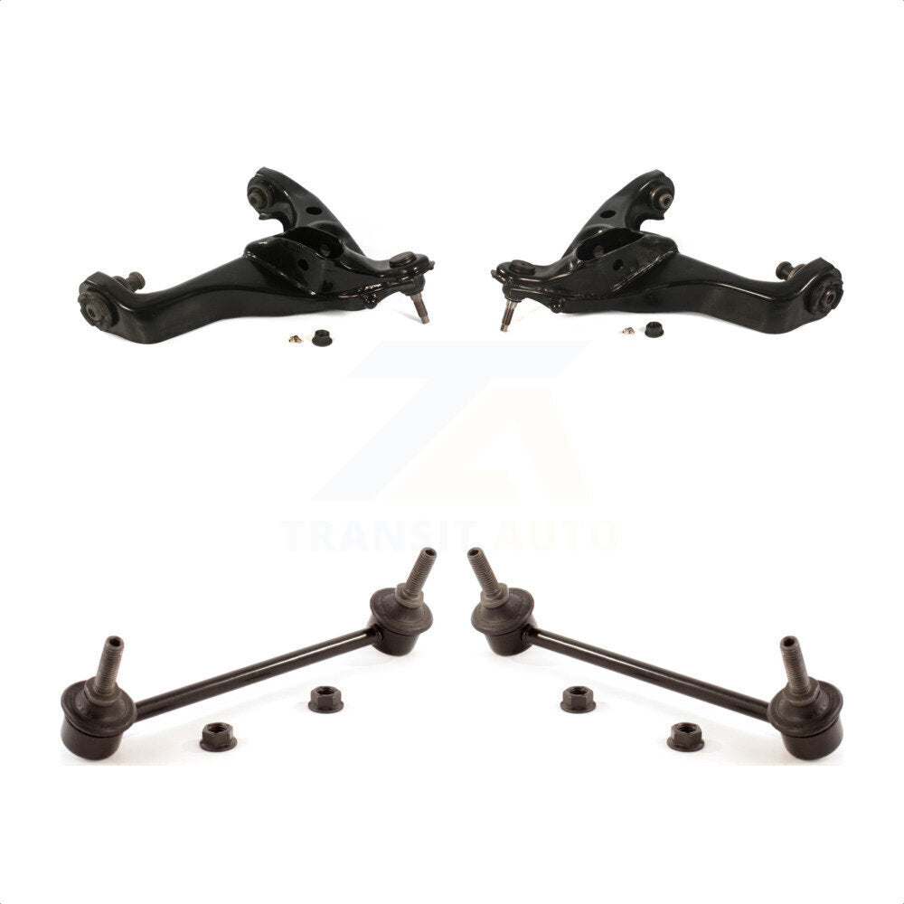 Front Suspension Control Arm And Ball Joint Assembly Stabilizer Bar Link Kit For Ford F-150 Studs Face The Same Direction KTR-103078