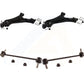 Front Suspension Control Arm And Ball Joint Assembly Stabilizer Bar Link Kit For 2010-2017 Chevrolet Equinox GMC Terrain KTR-103083