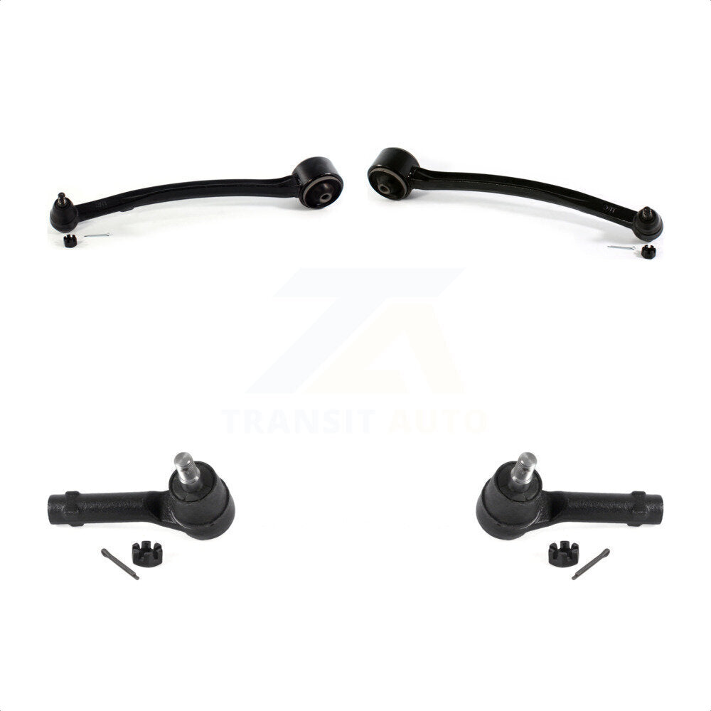 Front Suspension Control Arm Assembly And Tie Rod End Kit For 2010-2015 Hyundai Genesis Coupe KTR-103106