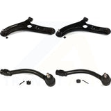 Front Suspension Control Arm Assembly And Tie Rod End Kit For Hyundai Elantra Coupe Vehicles Manufactured In USA KTR-103111