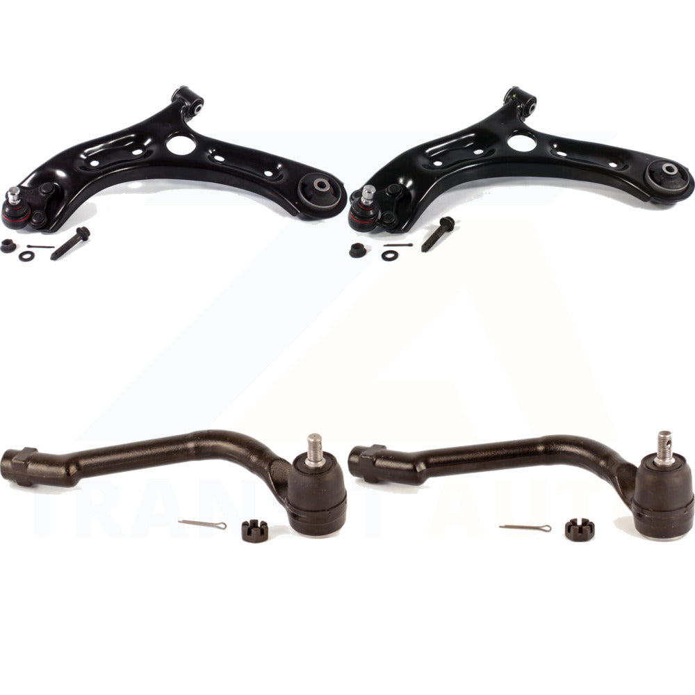 Front Suspension Control Arm Assembly And Tie Rod End Kit For 2016-2017 Hyundai Tucson FUEL CELL EV (FCEV) engine KTR-103112