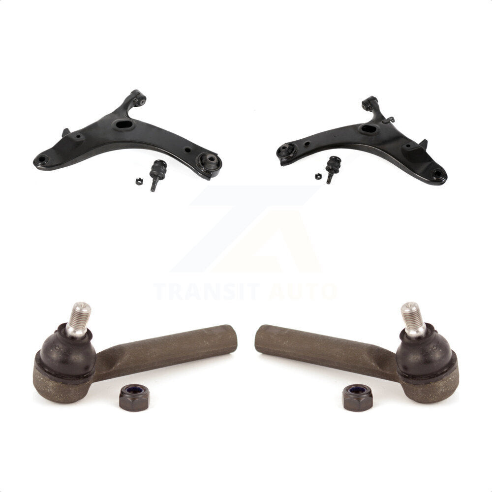 Front Suspension Control Arm Assembly And Tie Rod End Kit For Subaru Forester Impreza WRX KTR-103131
