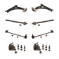 Front Suspension Control Arm Steering Tie Rod End Stabilizer Bar Link Ball Joint Kit (8Pc) For 2007 Volkswagen Jetta GLI To VIN 9M7631263 KTR-103178
