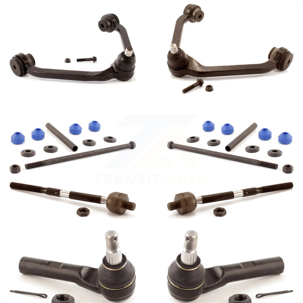 Front Suspension Control Arm And Ball Joint Assembly Steering Tie Rod End Stabilizer Bar Link Kit (8Pc) For Ford Ranger Explorer Mazda Mercury Mountaineer B3000 B4000 B2500 KTR-103184