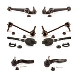Front Suspension Control Arm And Ball Joint Assembly Steering Tie Rod End Stabilizer Bar Link Kit (8Pc) For Lincoln MKZ KTR-103200
