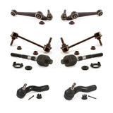 Front Suspension Control Arm And Ball Joint Assembly Steering Tie Rod End Stabilizer Bar Link Kit (8Pc) For 2011-2012 Ford Fusion 3.5L KTR-103201