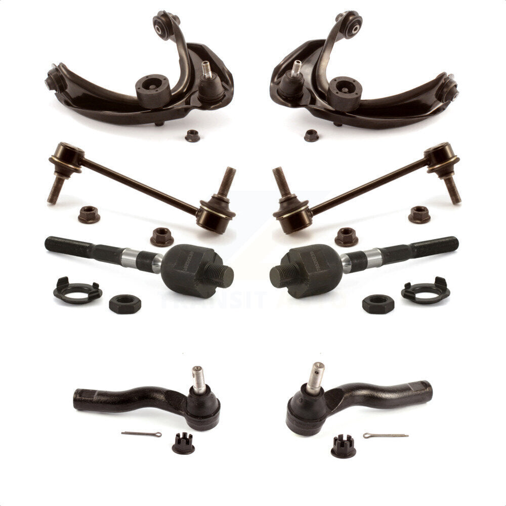 Front Suspension Control Arm And Ball Joint Assembly Steering Tie Rod End Stabilizer Bar Link Kit (8Pc) For Lincoln MKZ KTR-103202
