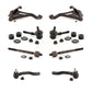 Front Suspension Control Arm And Ball Joint Assembly Steering Tie Rod End Stabilizer Bar Link Kit (8Pc) For Suzuki XL-7 Grand Vitara KTR-103234