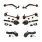 Front Suspension Control Arm And Ball Joint Assembly Steering Tie Rod End Stabilizer Bar Link Kit (8Pc) For 2010 Ford Fusion 3.5L KTR-103258