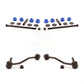 Front Rear Suspension Stabilizer Bar Link Kit For 1997-2001 Ford F-150 RWD KTR-103294