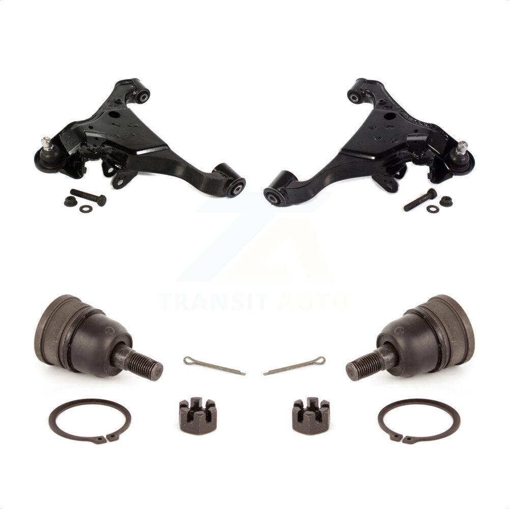 Front Suspension Control Arms And Upper Ball Joints Kit For Nissan Frontier Pathfinder Xterra KTR-103320