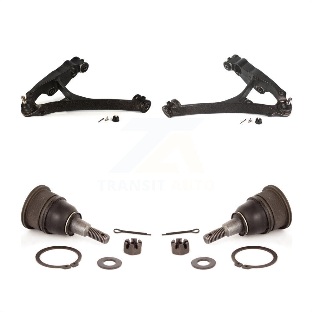 Front Suspension Control Arms And Upper Ball Joints Kit For 2003-2005 Chevrolet Express 2500 GMC Savana With 8600 Lb GVW AWD KTR-103323