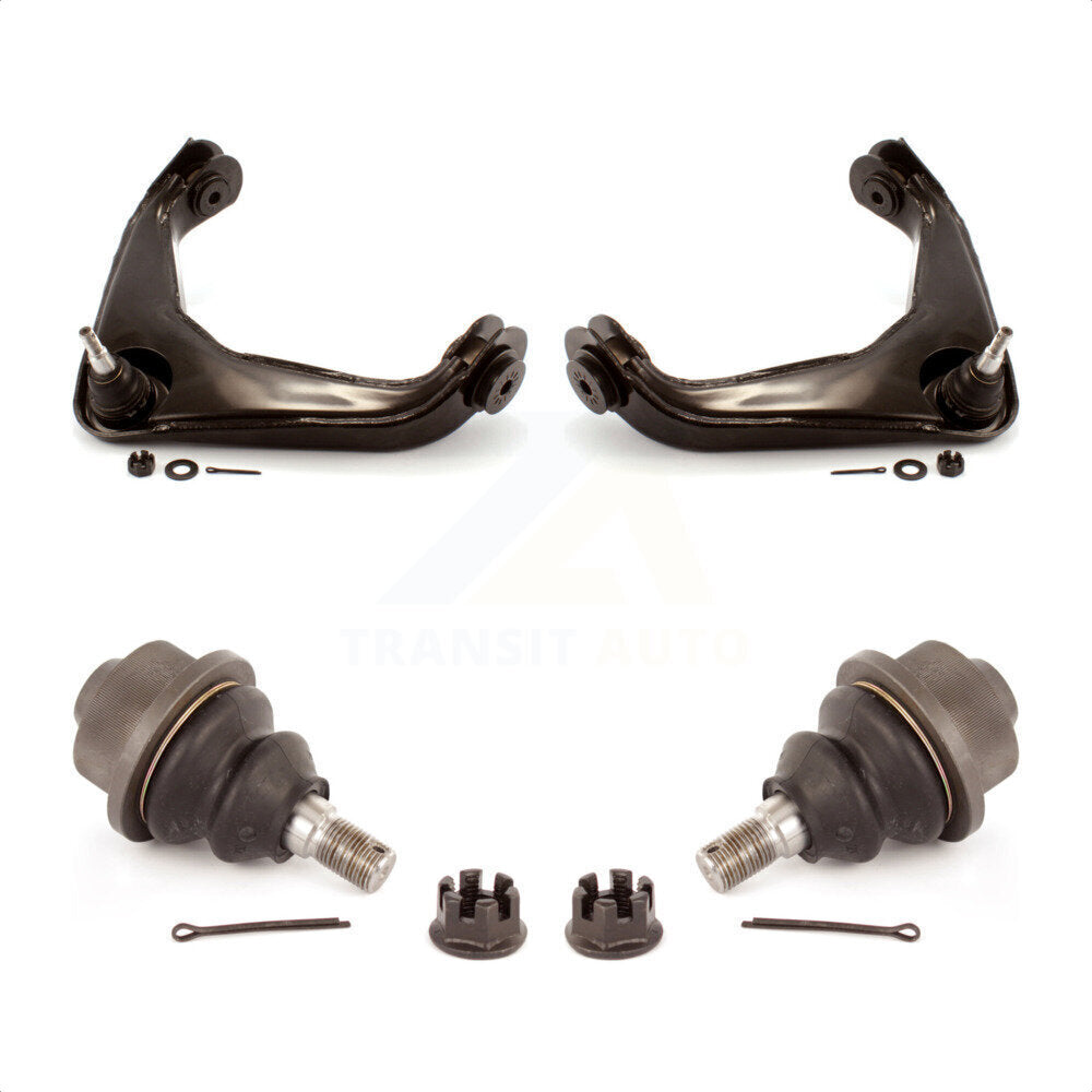 Front Suspension Control Arms And Lower Ball Joints Kit For Chevrolet Silverado 2500 HD GMC Sierra 3500 Hummer H2 Classic 1500 Suburban Yukon XL Avalanche KTR-103339