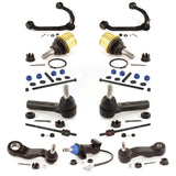 Front Control Arms Assembly And Lower Ball Joints Tie Rods Link Sway Bar Suspension Kit (13Pc) For GMC Savana 3500 Chevrolet Express 2500 Without Frame Bracket KTR-103454