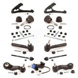 Front Control Arms Assembly And Tie Rods Link Sway Bar Upper Ball Joints Suspension Kit (13Pc) For Chevrolet Silverado 1500 Classic GMC Sierra Without Frame Bracket KTR-103472