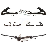Front Control Arms Assembly And Lower Ball Joints Tie Rods Link Sway Bar Suspension Kit (10Pc) For Chevrolet Silverado 1500 GMC Sierra Classic KTR-103495