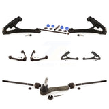 Front Control Arms Assembly And Lower Ball Joints Tie Rods Link Sway Bar Suspension Kit (10Pc) For Chevrolet Express 1500 2500 GMC Savana AWD KTR-103500