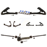 Front Control Arms Assembly And Lower Ball Joints Tie Rods Link Sway Bar Suspension Kit (10Pc) For Chevrolet Express 1500 2500 GMC Savana AWD KTR-103514