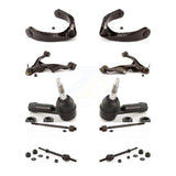 Front Control Arms Assembly And Lower Ball Joints Tie Rods Link Sway Bar Suspension Kit (10Pc) For 2006-2008 Dodge Ram 1500 4WD With 5 Lug Wheels KTR-103515