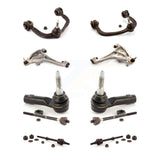 Front Control Arms Assembly And Lower Ball Joints Tie Rods Link Sway Bar Suspension Kit (10Pc) For Ford F-150 4WD KTR-103522