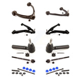 Front Control Arms Assembly And Lower Ball Joints Tie Rods Link Sway Bar Suspension Kit (10Pc) For Chevrolet Silverado 1500 GMC Sierra Tahoe Suburban Yukon Cadillac XL Avalanche Escalade ESV EXT KTR-103535