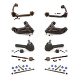 Front Control Arms Assembly And Lower Ball Joints Tie Rods Link Sway Bar Suspension Kit (10Pc) For 2001-2005 Ford Explorer Sport Trac KTR-103541
