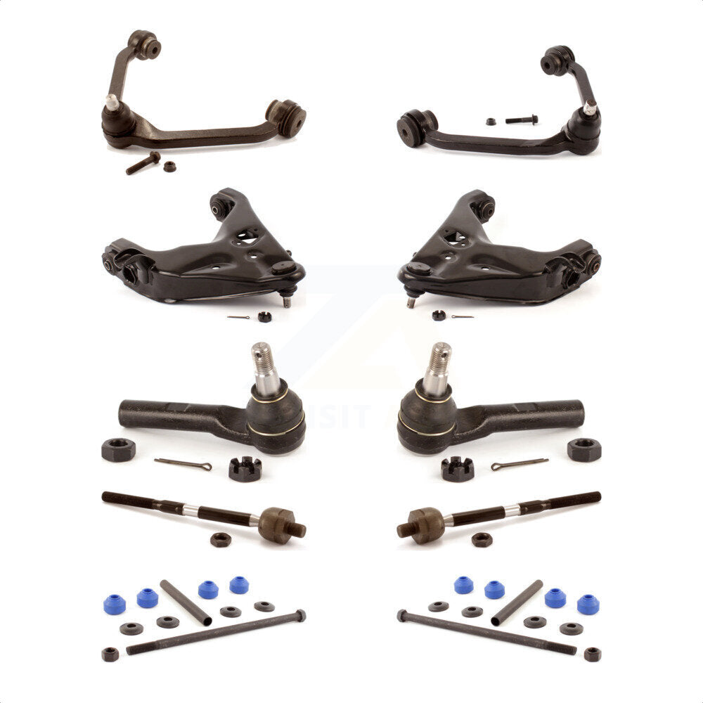Front Control Arms Assembly And Lower Ball Joints Tie Rods Link Sway Bar Suspension Kit (10Pc) For Mazda B3000 B4000 KTR-103543