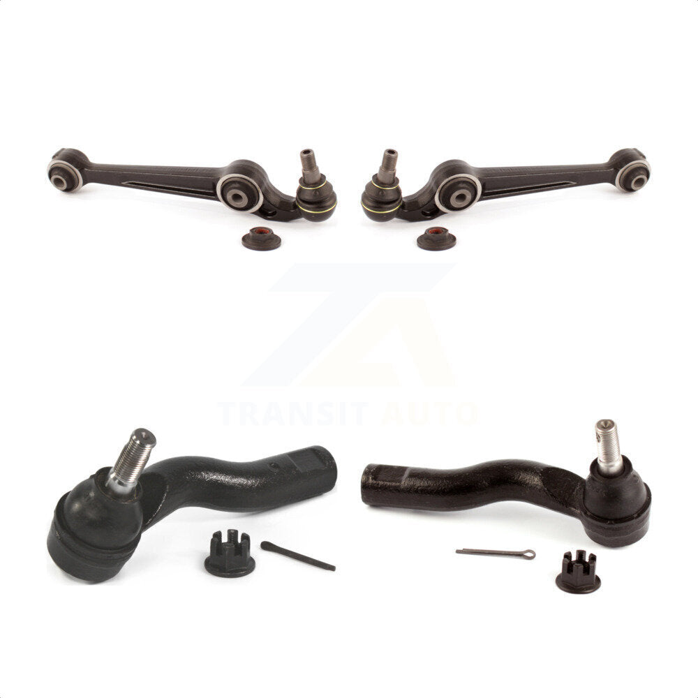 Front Suspension Control Arm Assembly And Tie Rod End Kit For 2010 Lincoln MKZ KTR-103656