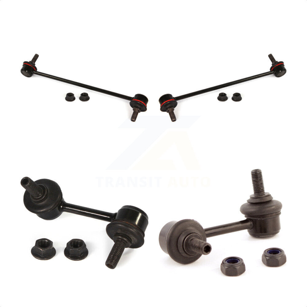 Front Rear Suspension Stabilizer Bar Link Kit For 2007-2013 Mitsubishi Outlander With 3rd Row Seating KTR-103730
