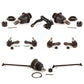 Front Steering Tie Rod End Ball Joints Center link Idler Arm Kit (10Pc) For Nissan Frontier Xterra KTR-103949