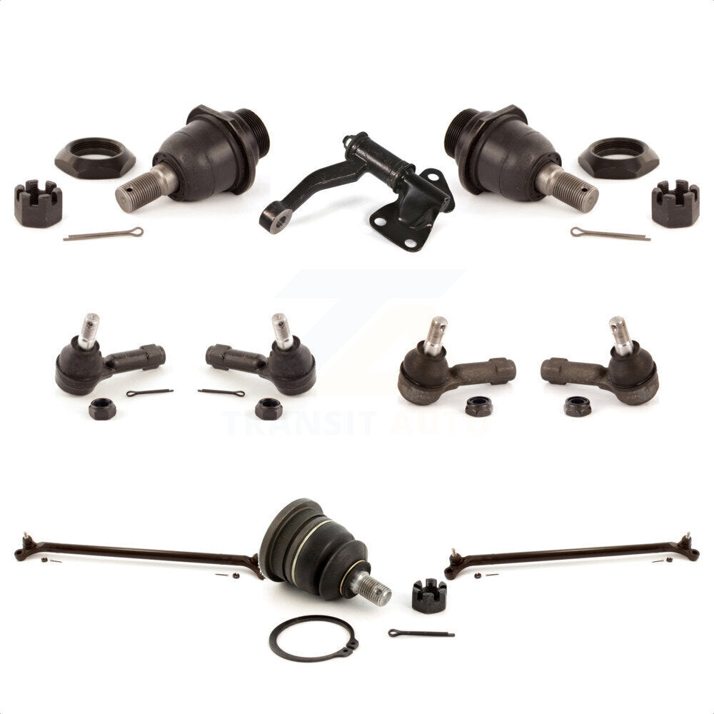 Front Steering Tie Rod End Ball Joints Center link Idler Arm Kit (10Pc) For Nissan Frontier Xterra KTR-103949