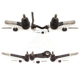 Front Steering Tie Rod End Ball Joints Idler Arm Pitman Kit For Chevrolet S10 Blazer GMC Sonoma Jimmy Oldsmobile Bravada Isuzu Hombre S15 KTR-103953