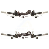 Front Steering Tie Rod End Ball Joints Idler Arm Pitman Kit For Chevrolet K1500 GMC Tahoe K2500 Suburban K3500 Yukon Cadillac Escalade Blazer Without Frame Bracket KTR-103955