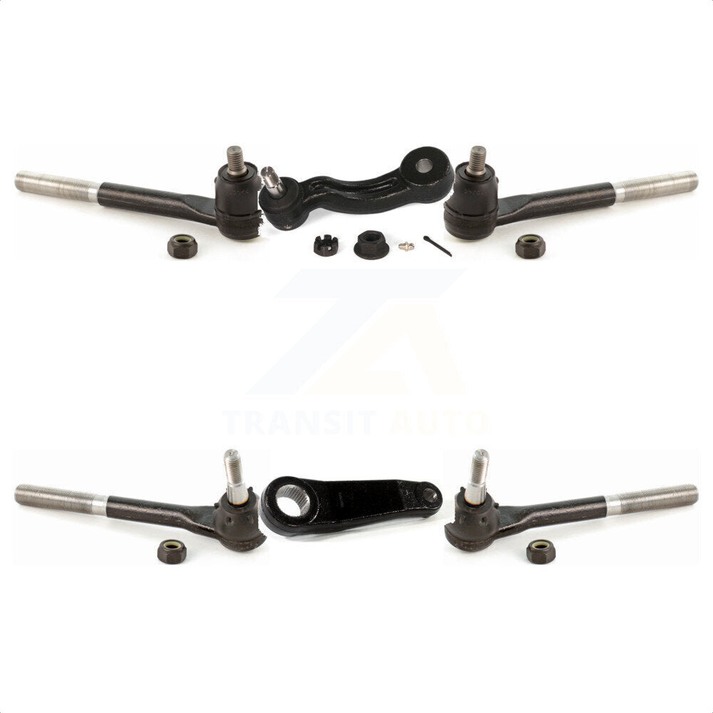 Front Steering Tie Rod End Ball Joints Idler Arm Pitman Kit For 1996-2002 Chevrolet Express 3500 GMC 1500 2500 Savana KTR-103956