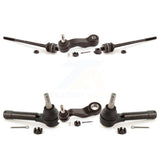Front Steering Tie Rod End Ball Joints Idler Arm Pitman Kit For Chevrolet Silverado 1500 GMC Tahoe Sierra Suburban Yukon Avalanche XL Cadillac Classic Escalade ESV EXT Without Frame Bracket KTR-103957