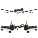 Front Steering Tie Rod End Ball Joints Idler Arm Pitman Kit For 2018-2019 GMC Savana 3500 2500 3 Groove Spline KTR-103958