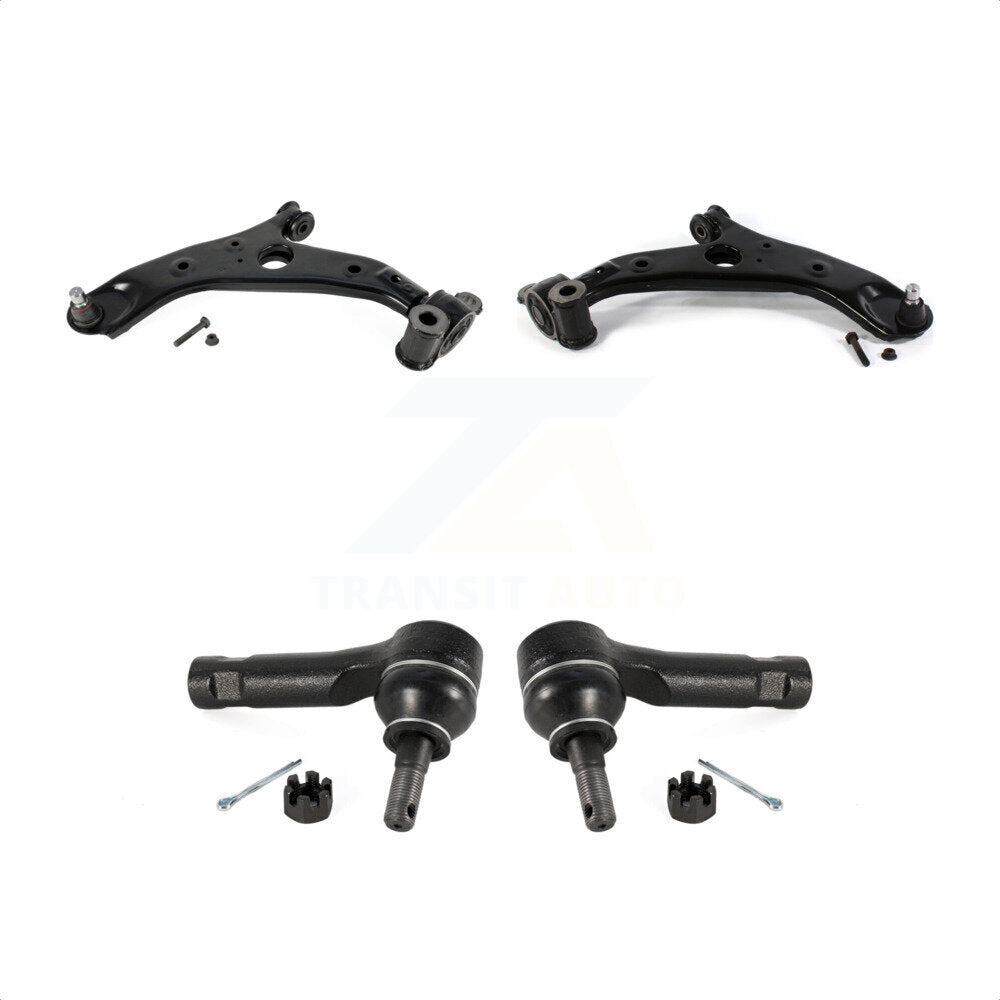Front Suspension Control Arm Assembly And Tie Rod End Kit For 2013-2016 Mazda CX-5 KTR-103974