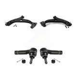 Front Suspension Control Arm Assembly And Tie Rod End Kit For 2013-2016 Mazda CX-5 KTR-103974