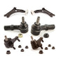 Front Suspension Control Arm With Tie Rod End And Ball Joint Kit (6Pc) For 2015 Volkswagen Golf KTR-103988