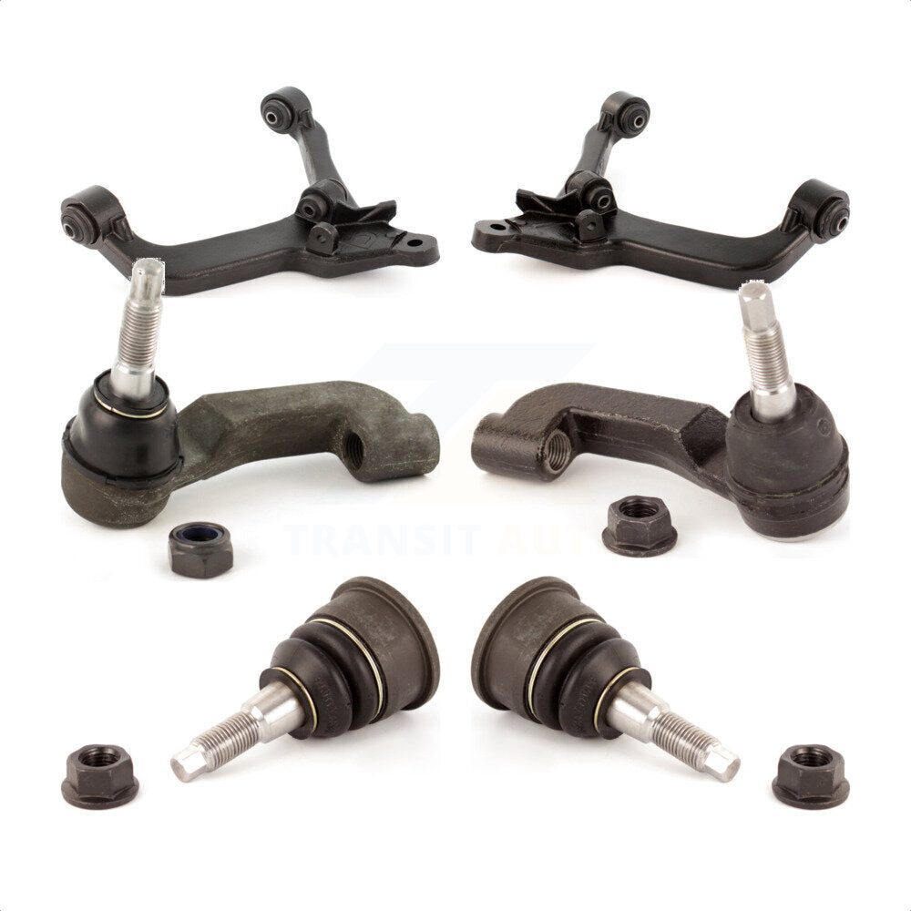 Front Suspension Control Arm With Tie Rod End And Ball Joint Kit (6Pc) For 2002-2004 Jeep Liberty KTR-103991