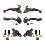 Front Suspension Control Arm With Tie Rod End And Ball Joint Kit (6Pc) For Kia Sportage Hyundai Tucson KTR-103997