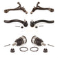 Front Suspension Control Arm With Tie Rod End And Ball Joint Kit (6Pc) For Honda Accord Acura TSX KTR-104005