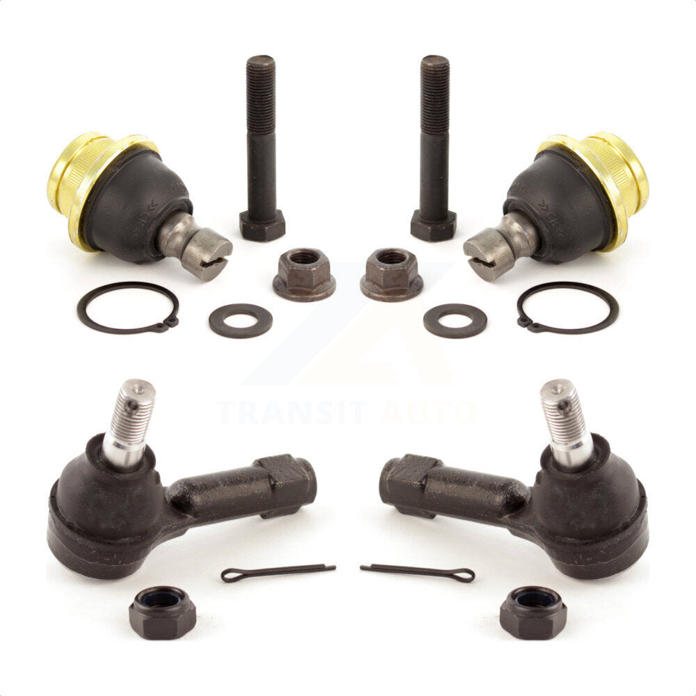 Front Suspension Ball Joint And Tie Rod End Kit For 2004 Nissan Pathfinder Armada With 14mm Diameter Thread KTR-104017
