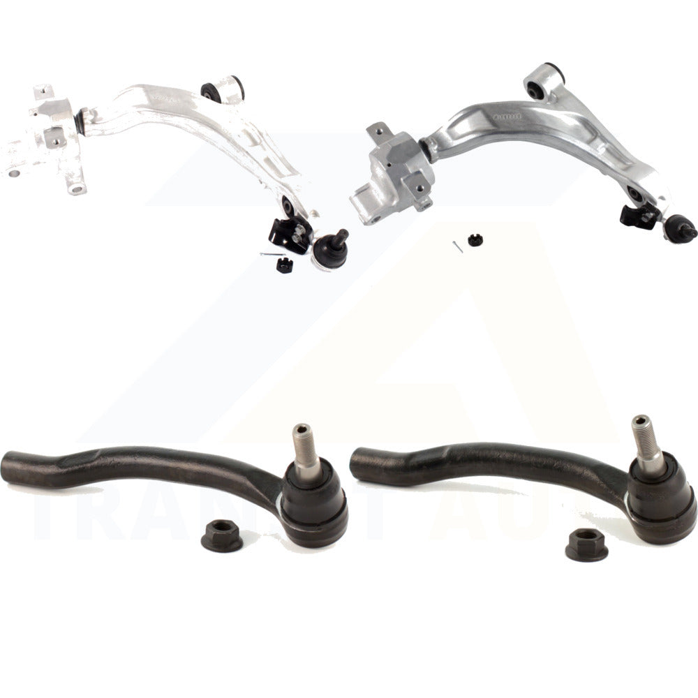 Front Suspension Control Arm Assembly And Tie Rod End Kit For INFINITI FX37 QX70 KTR-104031