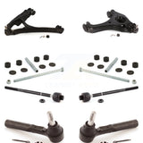 Front Suspension Control Arm And Ball Joint Assembly Steering Tie Rod End Stabilizer Bar Link Kit (8Pc) For 2005 Chevrolet Silverado 1500 RWD with Torsion front springs Rack steering type KTR-104052