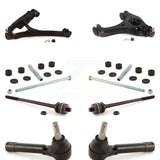 Front Suspension Control Arm And Ball Joint Assembly Steering Tie Rod End Stabilizer Bar Link Kit (8Pc) For 2005 Chevrolet Silverado 1500 RWD with Torsion front springs Gear steering type KTR-104054