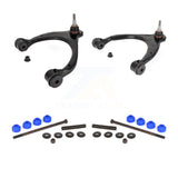 Front Suspension Control Arm And Ball Joint Assembly Stabilizer Bar Link Kit For Chevrolet Silverado 1500 GMC Sierra Tahoe Yukon Cadillac XL Suburban Escalade ESV LD Limited With Aluminum Steering Knuckles KTR-104106