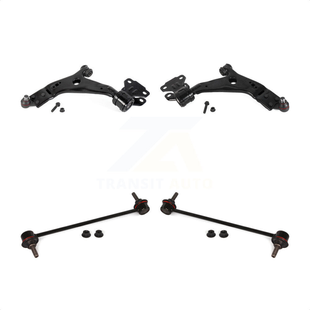 Front Suspension Control Arm And Ball Joint Assembly Stabilizer Bar Link Kit For Ford Focus Transit Connect KTR-104108