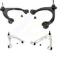 Front Suspension Control Arm Kit For Chevrolet Silverado 1500 GMC Sierra Cadillac Yukon XL Suburban Escalade ESV With Aluminum Steering Knuckles KTR-104124